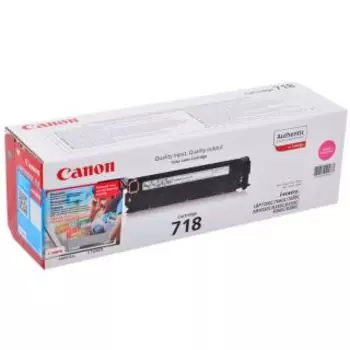 Картридж Canon 718M пурпурный