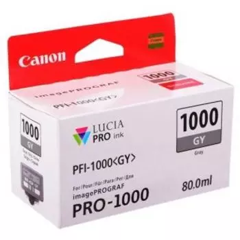 Расходный материал для печати Canon PFI-1000 GY серый