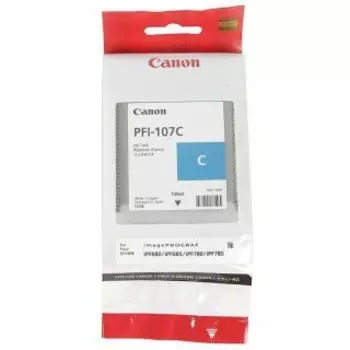 Картридж Canon PFI-107C голубой