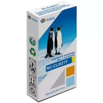 Картридж G&amp;G NC-CLI521Y желтый (Картридж)