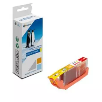 Расходный материал для печати G&amp;G NC-CLI-471XLY желтый (Картридж)