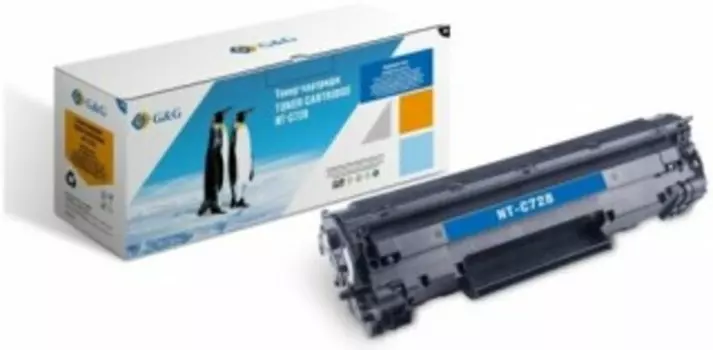 Расходный материал для печати G&amp;G NT-C728 черный (Картридж)