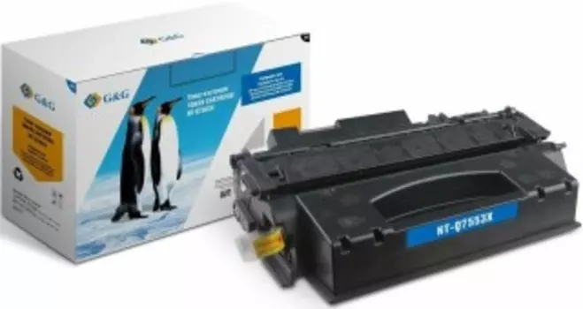 Расходный материал для печати G&amp;G NT-Q7553X черный (Картридж)