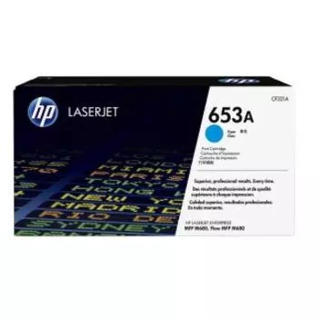 Картридж HP 653A CF321A голубой