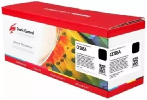 Картридж Static Control 002-01-TE285A (CE285A) черный Картридж