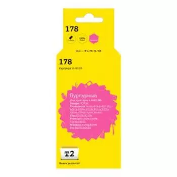 Расходный материал для печати T2 CB319HE пурпурный (178)