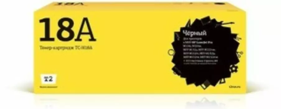 Расходный материал для печати T2 CF218A черный (TC-H18A)