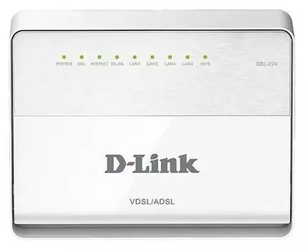 Роутер D-Link DSL-224/R1A