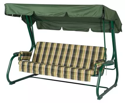 Садовые качели Удачная мебель Борнео зеленый (A52G.302) (2 коробки)
