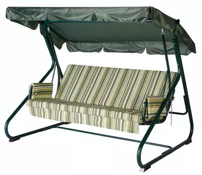 Садовые качели Удачная мебель Колорадо зеленый (A48G.311) (2 коробки)