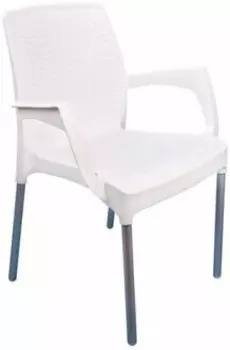 Садовый стул Альтернатива Прованс М6325 белый