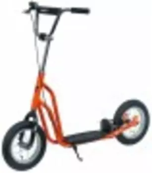 Самокат NOVATRACK STAMP N1 оранжевый (12STAMPN1.OR20)