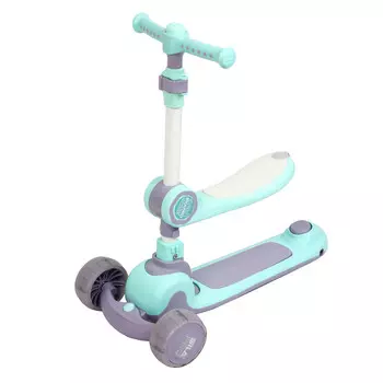 Самокат Silapro 86х60х30см, мерц. нейлон+алюминиевый сплав+TEP, колесаPU (131-094)