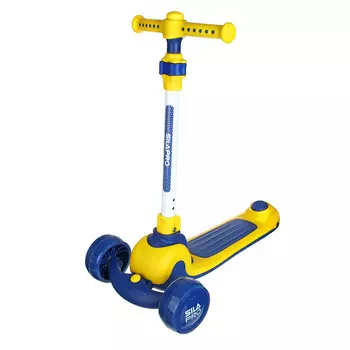 Самокат Silapro 86х60х30см, нейлон+алюминиевый сплав+TEP, колеса PU (131-090)