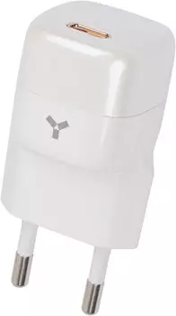 Сетевое зарядное устройство AccesStyle Grape 20WC White Silver