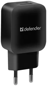 Сетевое зарядное устройство Defender EPA-13 белый (83841)