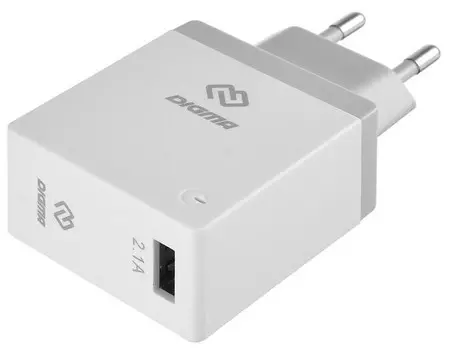 Сетевое зарядное устройство Digma DGWC-1U-2.1A-WG