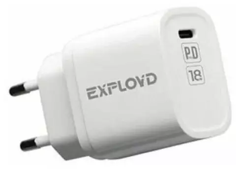 Сетевое зарядное устройство EXPLOYD EX-Z-1126 белый