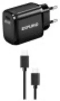 Сетевое зарядное устройство EXPLOYD EX-Z-1334 чёрный