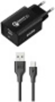 Сетевое зарядное устройство EXPLOYD EX-Z-1363 чёрный