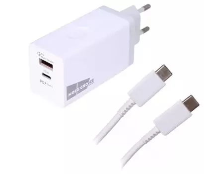 Сетевое зарядное устройство More choice NC76Saa White