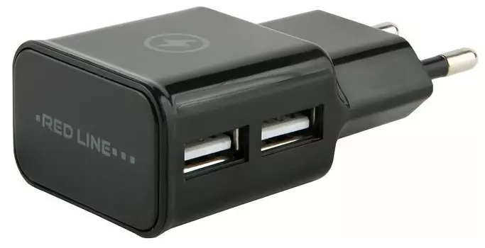 Сетевое зарядное устройство Redline NT-2A черный (УТ000013638)