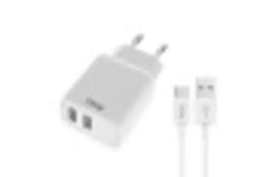 Сетевое зарядное устройство TFN RAPID 2.4A+TypeC white (TFN-WCRPD12W2U04)