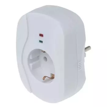 Сетевой фильтр Buro 100SH-WE 1 розетка, белый