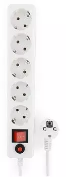 Сетевой фильтр Гарнизон EHLW-4 (5роз. 0,5м) белый