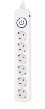 Сетевой фильтр Ippon BK-6-EU-1.8-16-W белый