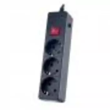 Сетевой фильтр Perfeo PF-A4664 (5 роз, 1,8м) черный