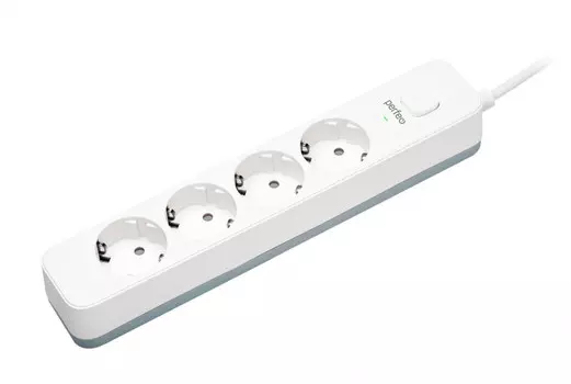 Сетевой фильтр Perfeo PF-C3957 (4роз 1,5м) белый