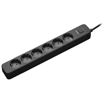 Сетевой фильтр Perfeo PF-C3970 (6роз 1,5м) черный