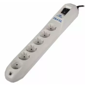 Сетевой фильтр Pilot GL 5м, 6 роз.