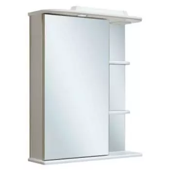 Шкаф с зеркалом Runo МАГНОЛИЯ 60 навесной левый белый (Вн Ш31 RUNO)