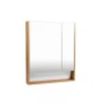 Шкаф с зеркалом Viant Мальта 80 дуб вотан правый/левый без подсветки (VMAL80-ZSH)