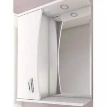 Шкаф с зеркалом VIGO Faina 2-60 с подсветкой (N25-600-Л)