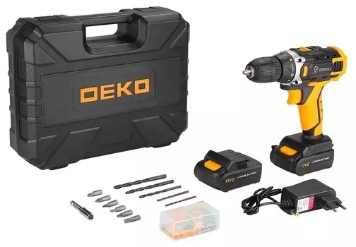 Шуруповерт Deko DKCD12FU-Li (063-4132)