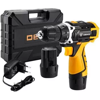Шуруповерт Deko DKCD12FU-Li аккум, кейс (063-4094)