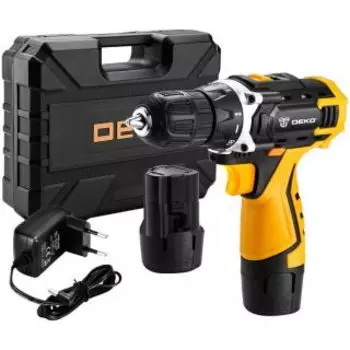 Шуруповерт Deko DKCD12FU-Li set104 (063-4112)