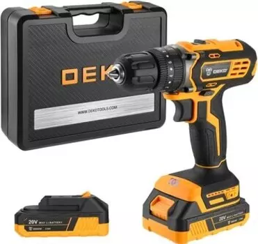 Шуруповерт Deko DKCD20 Impact SET (063-4415)