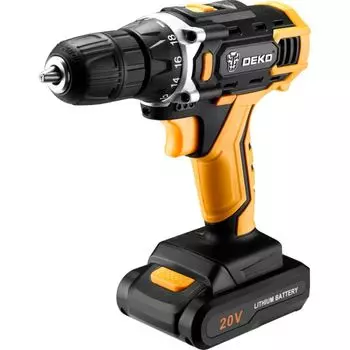 Шуруповерт Deko DKCD20FU-Li аккум, кейс (063-4103)