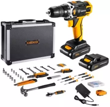 Шуруповерт Deko DKCD20FU-Li Premium SET 131 (063-4137)
