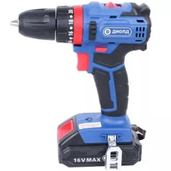 Шуруповерт Диолд ДЭА-16 ЛИ-01 У 2х2Ач (10022150)
