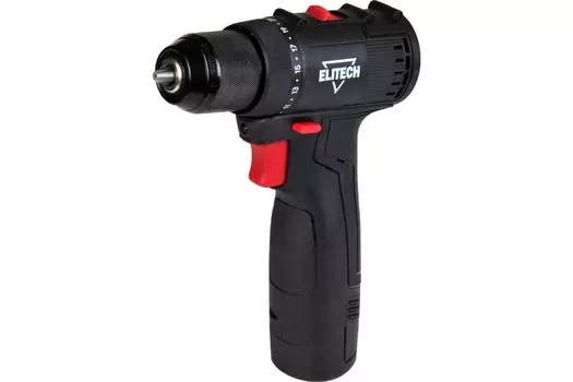 Шуруповерт Elitech ДА 10.8БЛ2 (E2201.037.01/204842)
