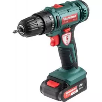 Шуруповерт Hammer Flex ACD12BS 2х2Ач (680327)