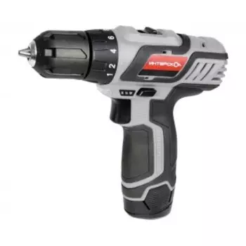 Шуруповерт Интерскол ДА-12ЭР-02 ДМ, 2Ач, 2 АКБ (534.0.2.02)