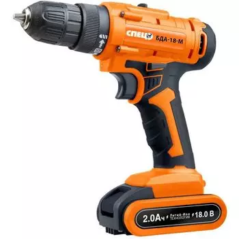 Шуруповерт Спец БДА-18-М 3420 (кейс в комплекте)