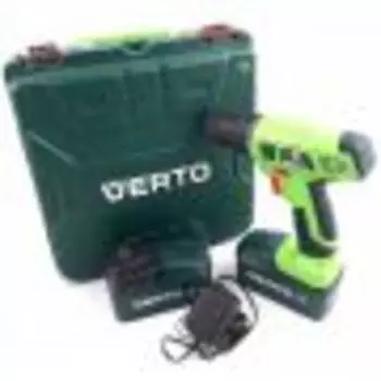 Шуруповерт Verto 50G187 чемодан