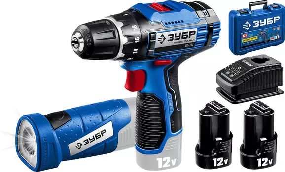 Шуруповерт Зубр DL-121-22F